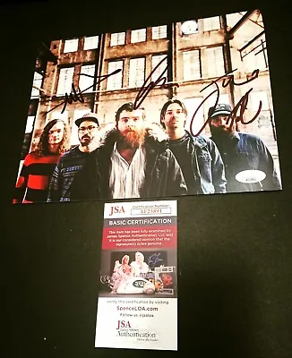 MANCHESTER ORCHESTRA Band SIGNED 8X10 Photo JSA COA • $299.99