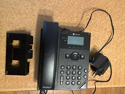 Polycom VVX 150 2-Line Business IP Desk Phone W/ Power Supply • $24.99