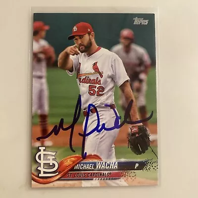 Michael Wacha Auto • $6.99