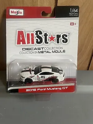 1/64 MAISTO ALL STARS 2015 Ford Mustang GT • $10.30