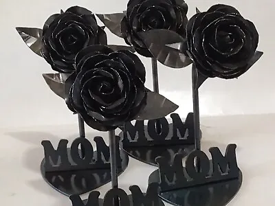 Mothers Day Forever Handmade Forged Metal Rose Steel Made In America • $45