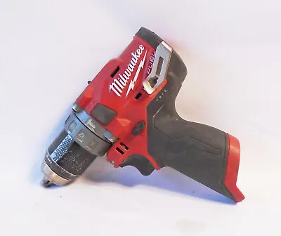 Milwaukee 2504-20 M12 FUEL12-Volt Brushless 1/2 In Hammer Drill -Tool Only • $53.99