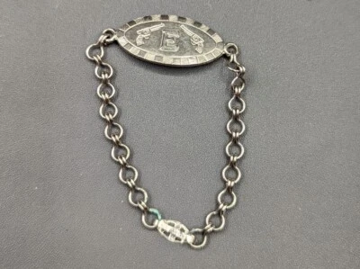 $21.21 • Buy Vintage Tom Mix Straight Shooter ID Bracelet Initial Letter E Ralston Premium 