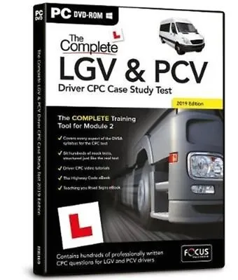 The Complete LGV & PCV Driver CPC Case Study Test 2019 9781843266273 | Brand • £35.73