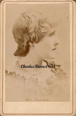 Cdv Actress Mary Eastlake Victorian Antique Photo #b023 • £9.50