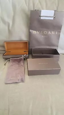 Bvlgari Sunglasses Hard Case/box. • $95