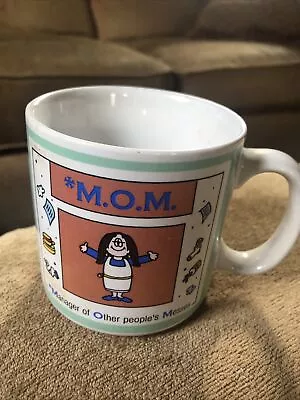 Vintage Cartoon Cathy Coffee Cup Mug  Mom Manager Of Other People’s Messes” New • $7