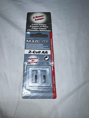 Mini Maglite 2-Cell AA Replacement Lamps • $9.99