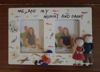 Me And My Mummy And Daddy Picture Frame Vintage Frame  BRAND NEW IN BOX Nice • £6