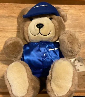 Vintage Boeing Trudy Teddy Bear Plush ( 12” ) With Tag • $31.20