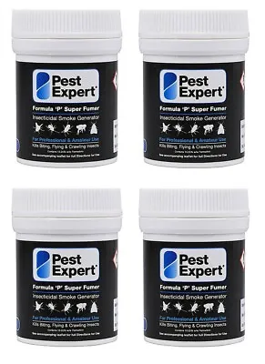 Poultry Red Mite Killer Large Smoke Insect Bomb (11g X4) Professional Grade • £27.95