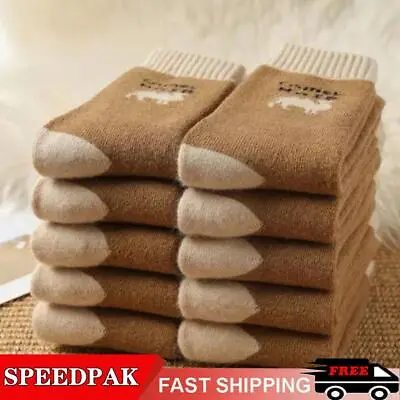 1 Pair Men Winter Camel Warm Couples Outdoor Cold Weather Wool Socks  Sell • $4.41