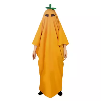 Ghost Grimace Pumpkin Shawl Cloak Outfits Cosplay Costume Halloween Fancy Suit • $44.19