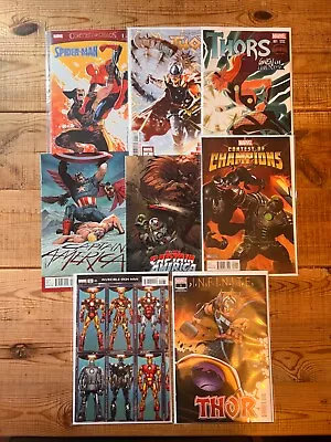 8 Mixed Marvel Comics Bundle Comic Joblot • £14.99