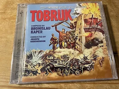 TOBRUK (Bronislau Kaper) OOP Intrada Ltd Expanded Soundtrack Score CD SEALED • £44.99