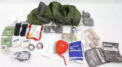 Military Cls Bag First Aid Trauma Kit Combat Medical Tourniquets Bandages Supply • $89.99