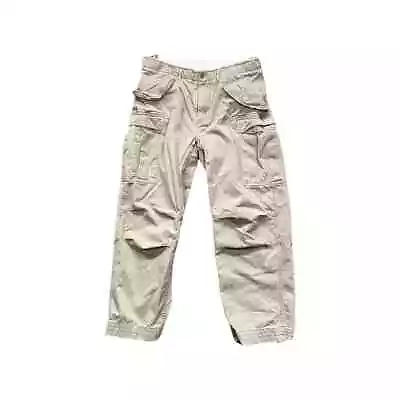 Vintage Polo Ralph Lauren Military Cargo Pants Men's 36X29 Paratrooper Khaki • $59.99