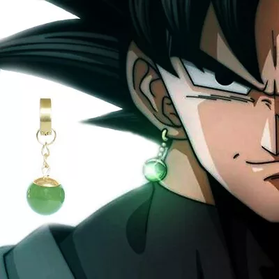 Cos Super Dragon Ball Z Vegetto Potara Black Son Goku Zamasu Earrings  • $11.19