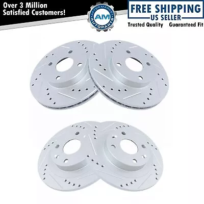 Disc Brake Performance Rotor Kit Front & Rear Set Of 4 For Mazda Miata Brand New • $130.79