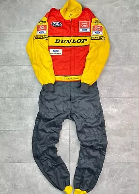 Vintage 1986 Ford Dunlop Racing Spidi Suit Costume • $400