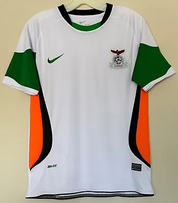 Nike Zambia Football Soccer Jersey Men's Size Medium (U.S. SMALL) Chipolopolo • $33.59