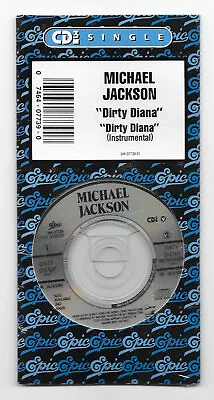 Michael Jackson CD3 Single Dirty Diana With Instrumental Factory Sealed RARE • $149.99