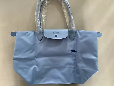 Longchamp Tote Bag L Le Pliage Green Sky Blue - Brand New • £110