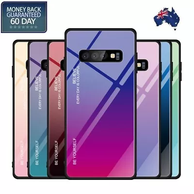 Galaxy S10 S10e S10 Plus Shockproof Case Cover Hybrid Toughen Glass For Samsung • $9.50