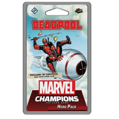 Marvel Champions LCG: Deadpool Hero Pack  Card / Board Game NEW & Sealed • $21.99