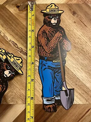 Lot Of 10 Vintage SMOKEY BEAR Forest Fire Prevention  Cardstock Bookmark • $5.99