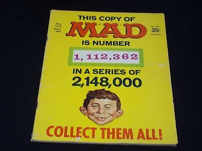 1968 December Mad Magazine - Collect Them All Front Cover - L 16037 • £40.21