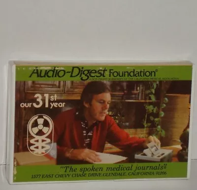 Audio Digest Foundation Medical Journal AIDS DRUG ABUSE The Great Stoned Age • $10