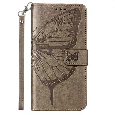 For Motorola G Stylus Power 5G 2024 Butterfly Pattern Leather Wallet Phone Case • $8.81