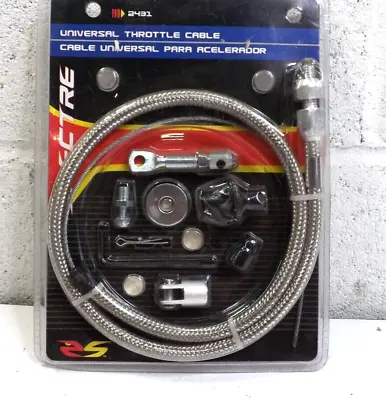 Spectre 2431 Universal Throttle Cable Kit With Adapters And Hardware • $34.99