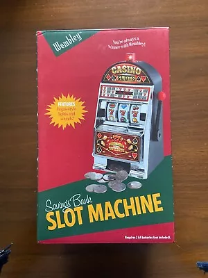 Wembley Savings Bank Slot Machine In Box • $25
