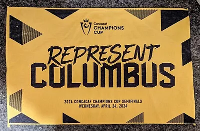 Columbus Crew Rally Towel : Represent : MLS : CONCACAF Champions Cup : 4/24/24 • $14.99