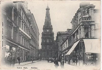 Town Hall & Street Scene HALIFAX Yorkshire • £3.99