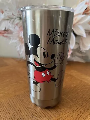 New Disney Mickey Mouse Stainless Steel Travel Mug Tumbler 16 Oz Hot/cold Cup • $18