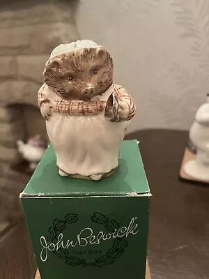 John Beswick  - Beatrix Potter Mrs Tiggy Winkle Gold Stamp Great Condition Boxed • £8