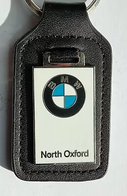 VINTAGE Keyring Leather Key Black Fob Motor Vehicle Car BMW German North Oxford  • £18.95