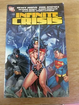$6.75 • Buy DC Comics Infinite Crisis By Phil Jimenez And Geoff Johns (2008 Trade Paperback)