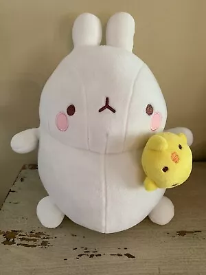 Molang The Happy Rabbit Plush With Attached Chick By Hayanori • $32.95