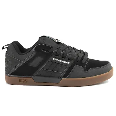 DVS Men's Comanche 2.0+ Low Top Sneaker Shoes Black Gum Footwear Skateboardin • $148.09