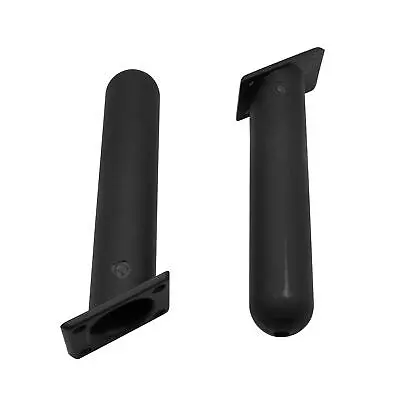 Flush Fitting Angled Fishing Rod Rest Holder X2 For Boat Kayak Yacht • £12