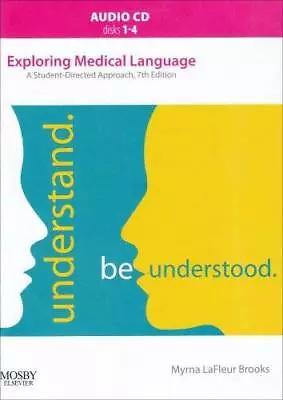 Audio CDs For Exploring Medical Language 7e - CD-ROM - VERY GOOD • $27.28