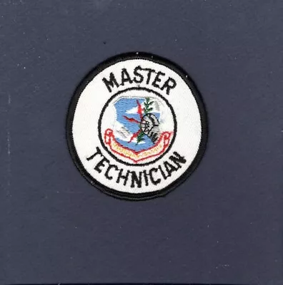 Original SAC Master Technician Strategic Air Command USAF Squadron Patch • $6.99