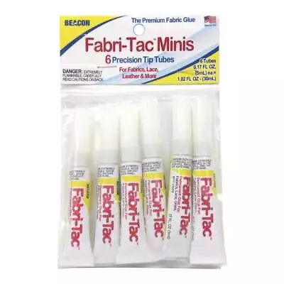 Beacon Mini Fabri-Tac Tube 5ml 6 Pack • $21.99