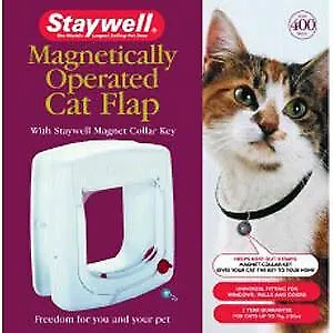 £43.51 • Buy Staywell Magnetically Operated 400 Catflap Wht - 3770