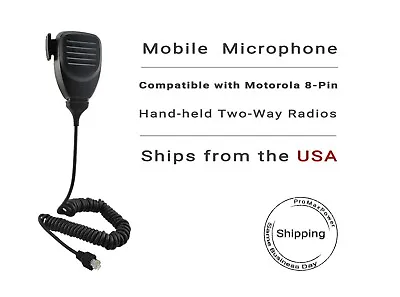 8-PIN Mobile Speaker Microphone For HMN3413A Motorola Radios GM300 G1388 GM3688  • $15.99