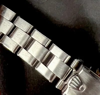 Vintage Genuine 20MM Rolex Oyster Bracelet C+I Stretch Rivet. Restored. • $3500